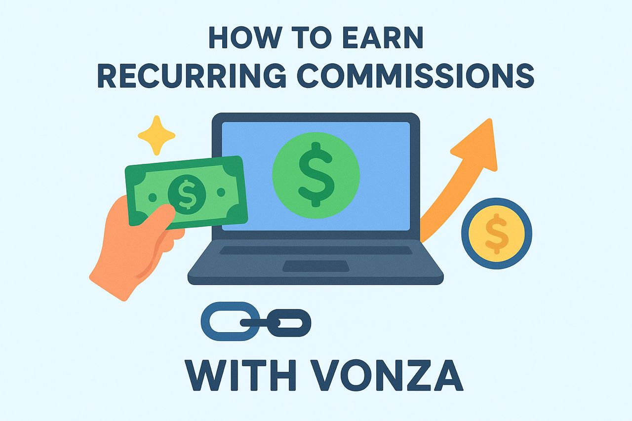 How to Earn 30% Recurring Commission with Vonza